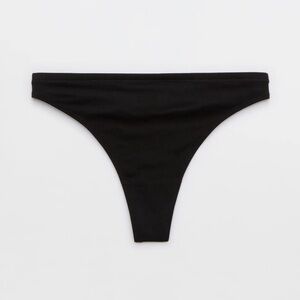 Aerie Superchill Cotton High Cut Thong Underwear
